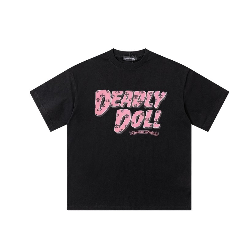 【クロムハーツタイプ】メンズ レディース 半袖Tシャツ aat23706