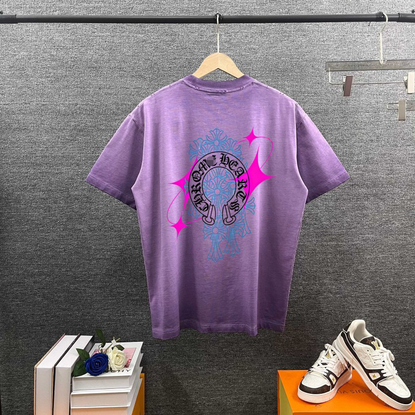 【クロムハーツタイプ】メンズ レディース 半袖Tシャツ aat23726