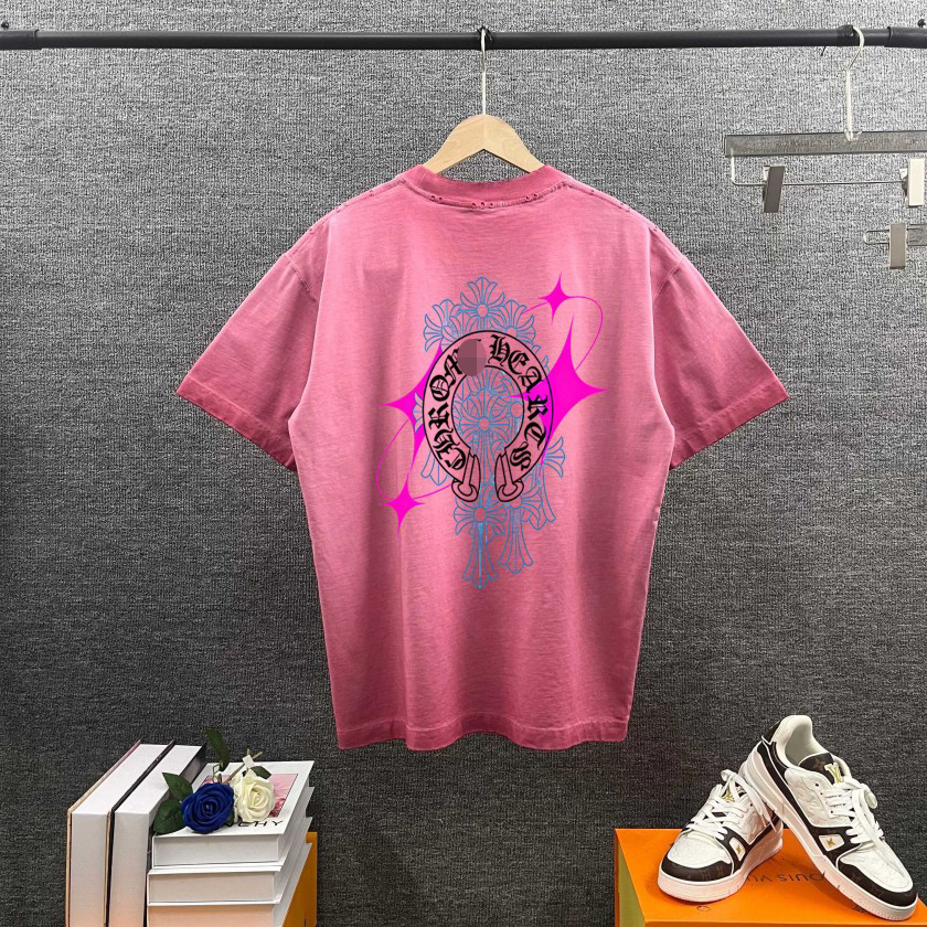 【クロムハーツタイプ】メンズ レディース 半袖Tシャツ aat23726