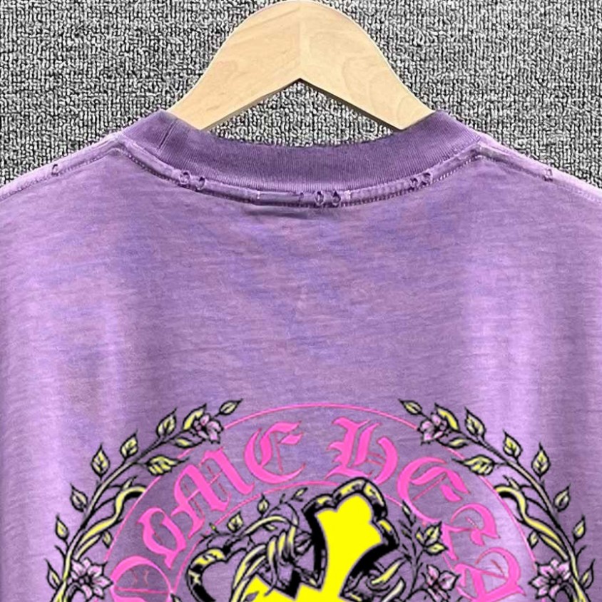 【クロムハーツタイプ】メンズ レディース 半袖Tシャツ aat23727