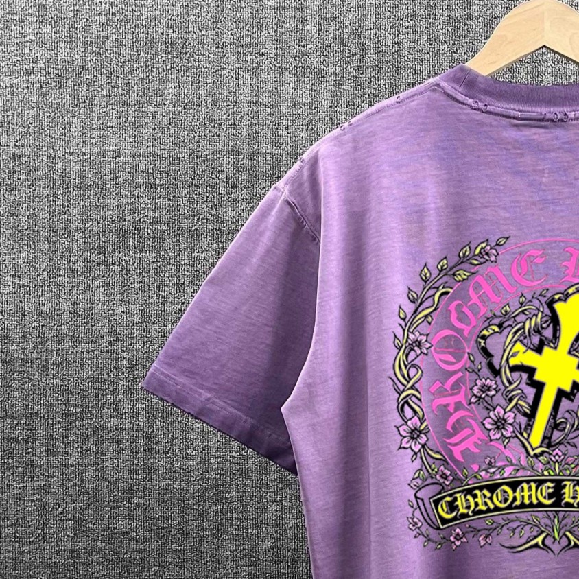 【クロムハーツタイプ】メンズ レディース 半袖Tシャツ aat23727