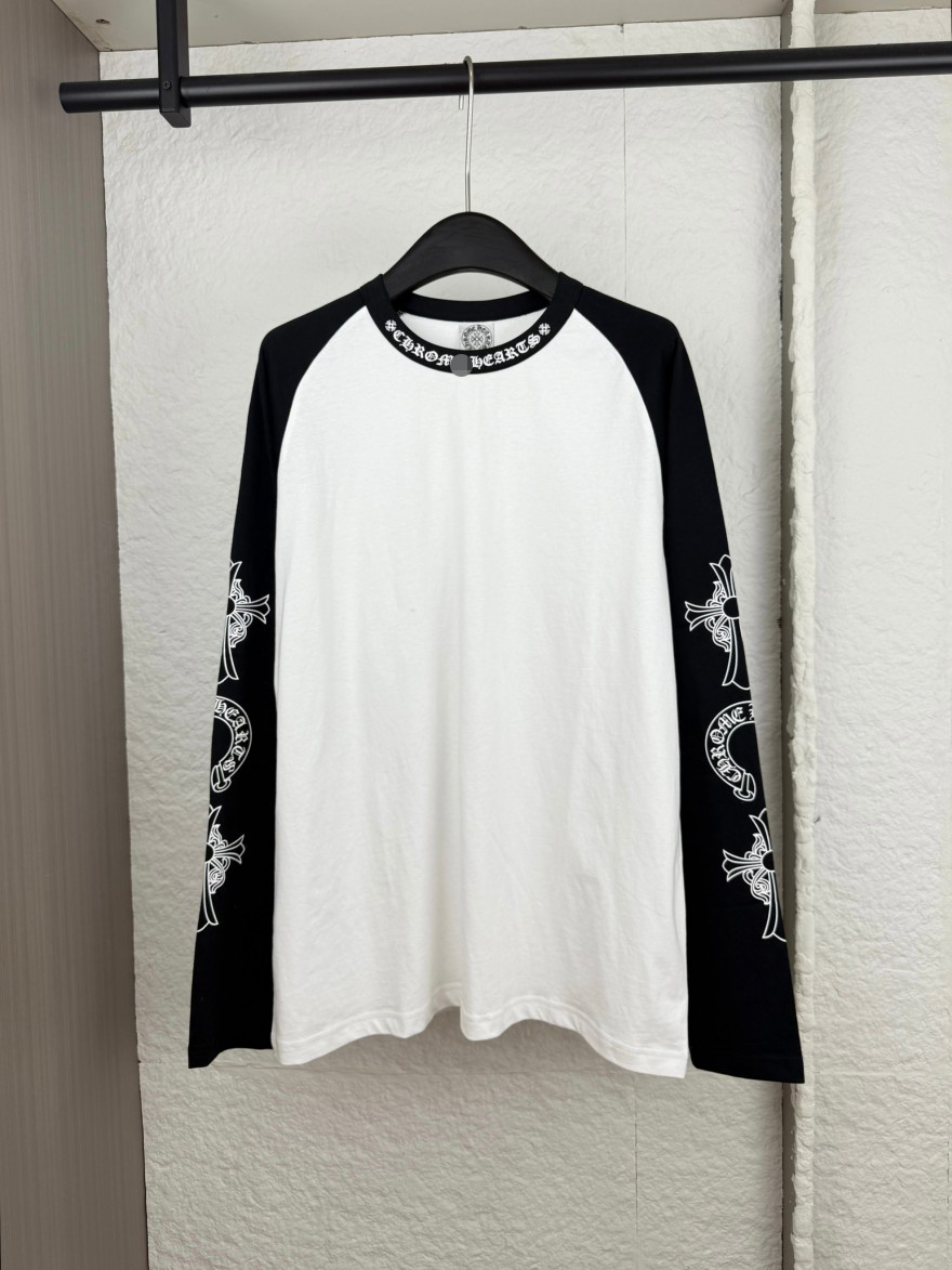 【クロムハーツタイプ】メンズ レディース 長袖 Tシャツ aat23728