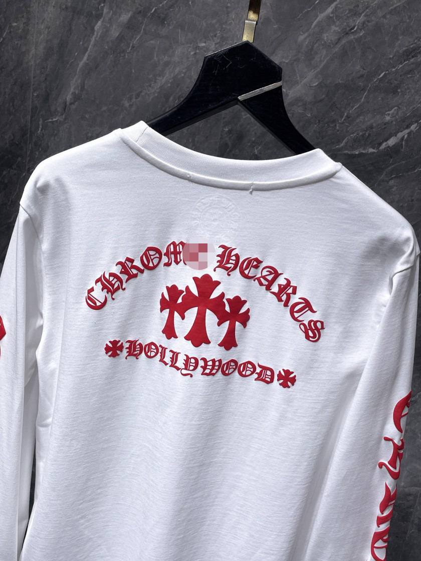 【クロムハーツタイプ】メンズ レディース 長袖 Tシャツ aat23732