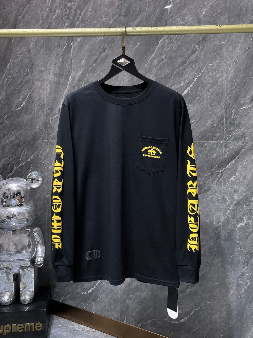 【クロムハーツタイプ】メンズ レディース 長袖 Tシャツ aat23732