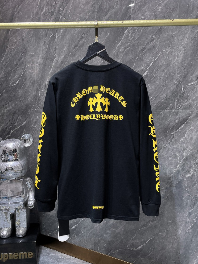 【クロムハーツタイプ】メンズ レディース 長袖 Tシャツ aat23732