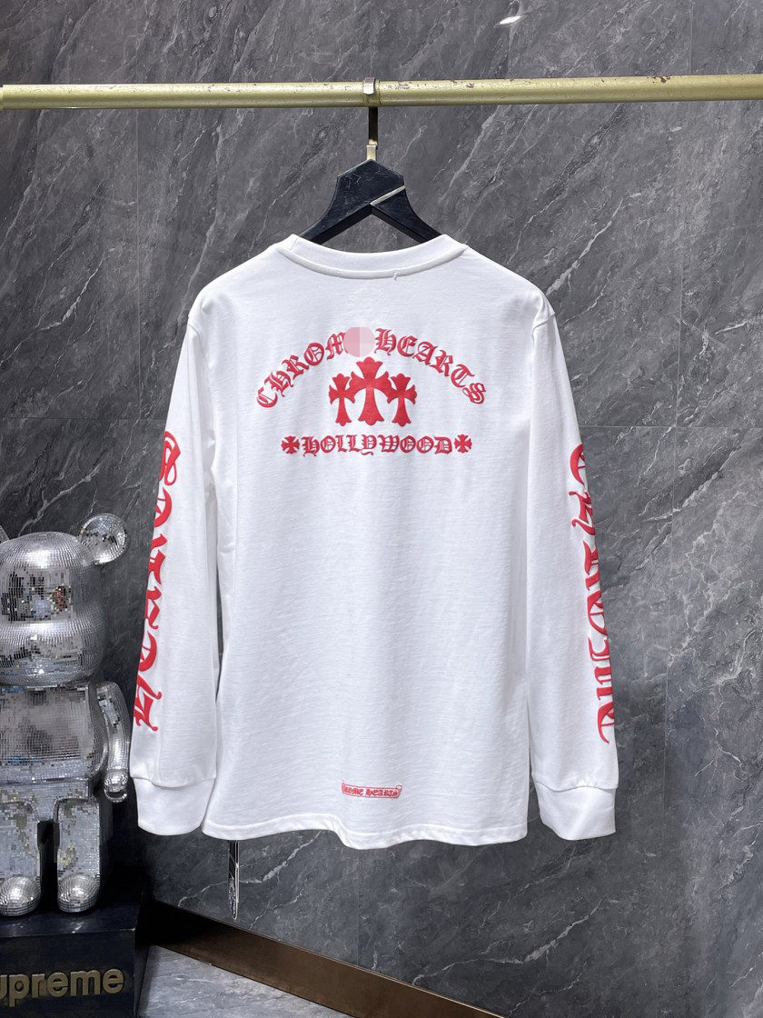 【クロムハーツタイプ】メンズ レディース 長袖 Tシャツ aat23732