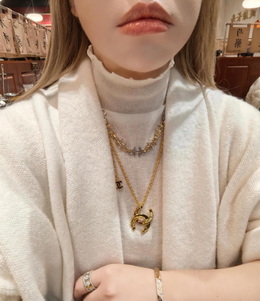 シャネルコピー ゴールド ネックレス アクセサリー