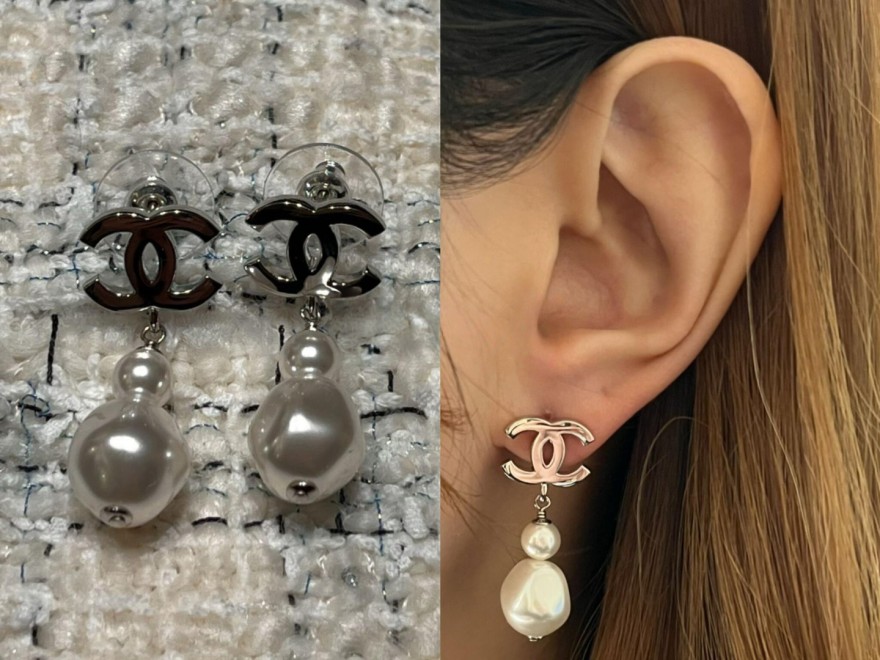 シャネルイヤリング アクセサリー