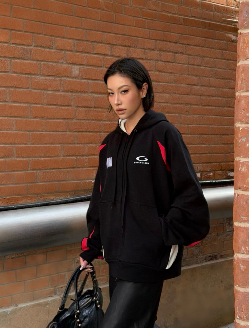 バレンシアガコピー×NBAパーカー フードジャケット