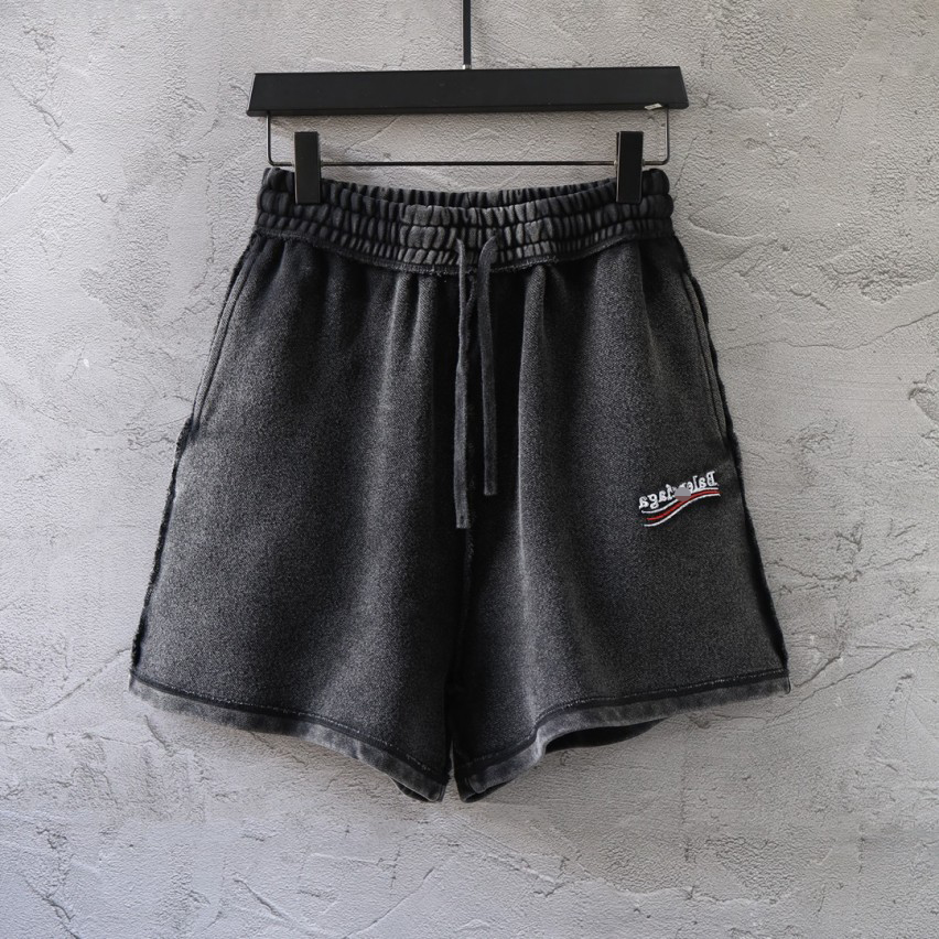 バレンシアガ ショートパンツ メンズ ビッグシルエット