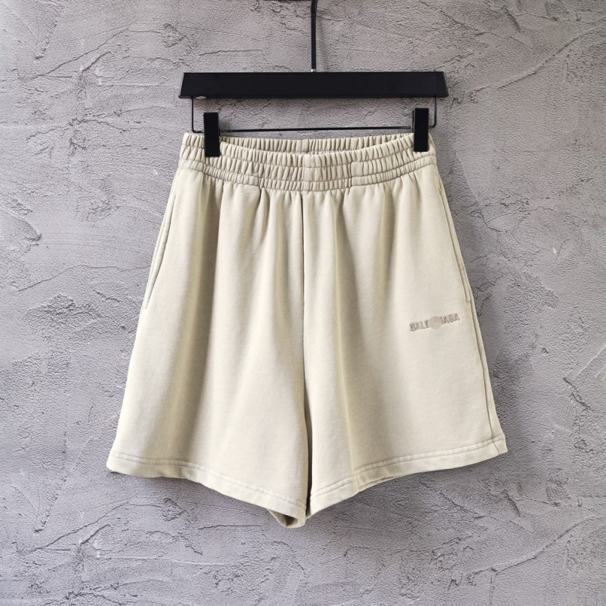 バレンシアガ メンズ ハーフパンツ ロゴデザイン