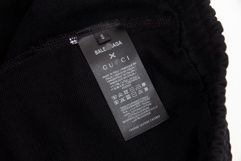 グッチ X バレンシアガ スウェット パンツ