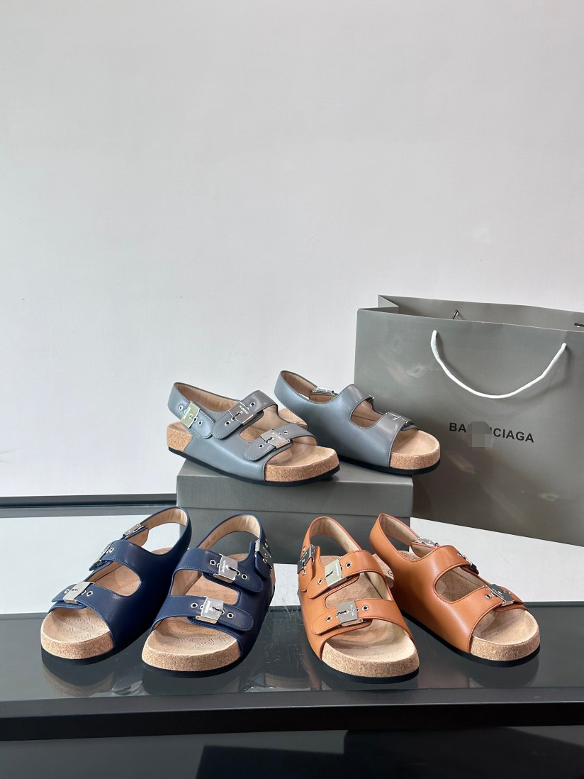 バレンシアガ &times; BIRKENSTOCK BOSTON】メンズ  サンダル