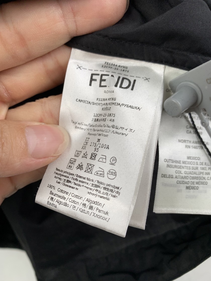 フェンディ メンズ レディース  シャツ